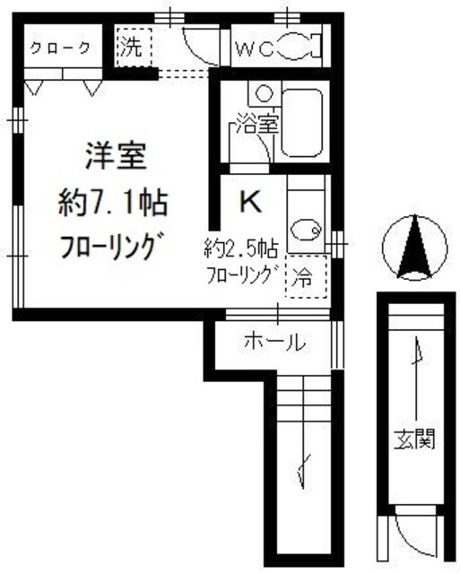 ウィステリア国立の物件間取画像