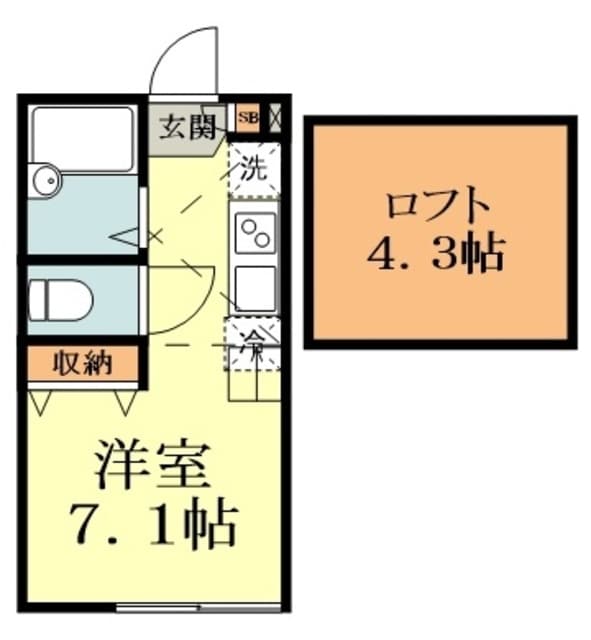 AZEST－RENT小平の物件間取画像