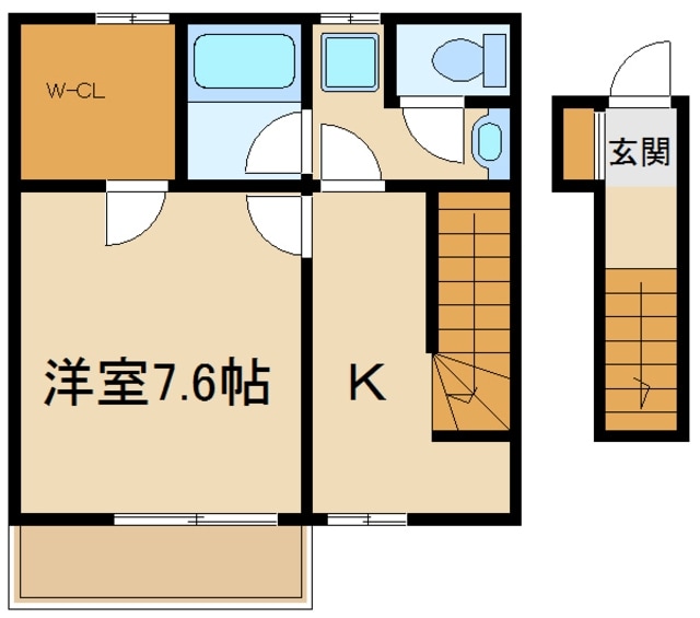 サンフラワーの物件間取画像