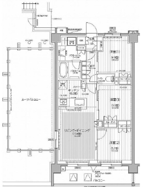 Ｎステージ東小金井の物件間取画像