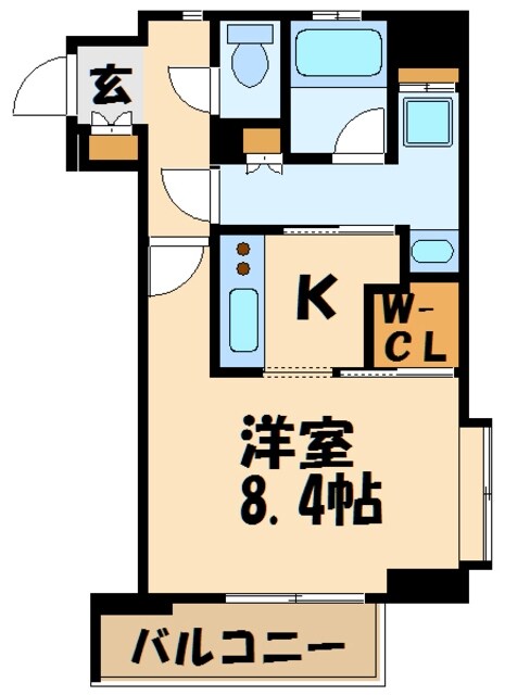 ルリオン府中駅前の物件間取画像