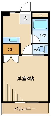 プリムラハイツの物件間取画像