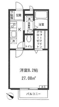 ベルメゾン吉祥寺の物件間取画像