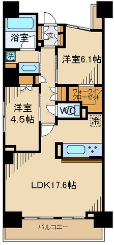 イプセ府中の物件間取画像