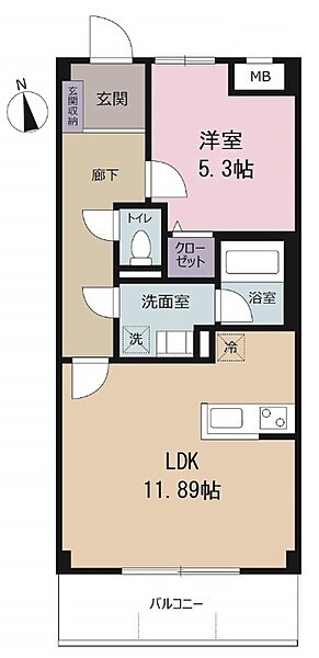 Lumiereの物件間取画像