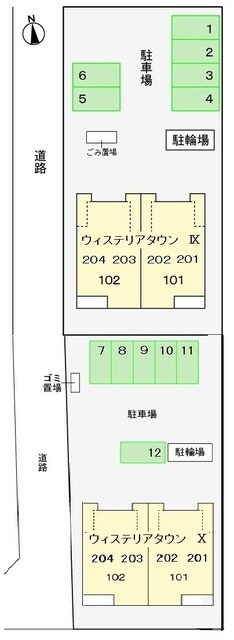 ウィステリアタウン　Xの物件内観写真