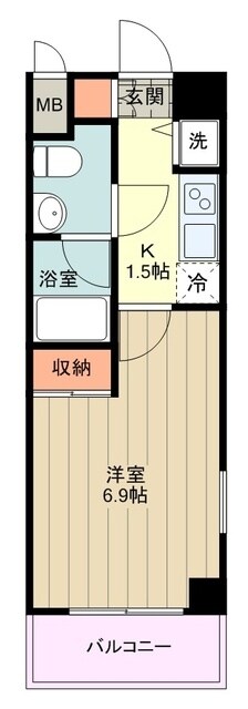 シェ・ルイの物件間取画像