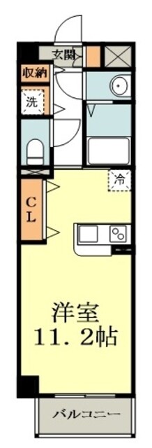 ビュークレスト小金井の物件間取画像