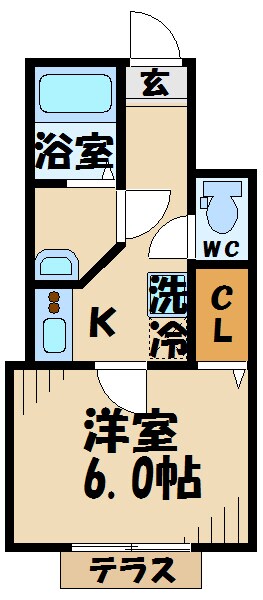 ＤＳコート２１紅葉丘の物件間取画像