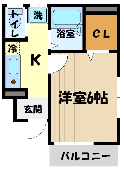 グリーンリーフの物件間取画像