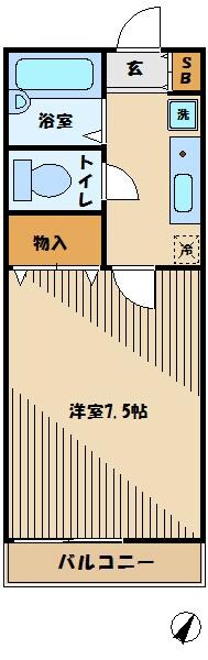 物件間取画像