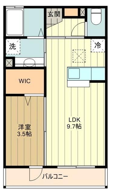 アニバーサリーの物件間取画像