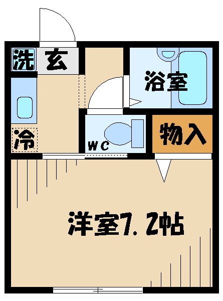 物件間取画像
