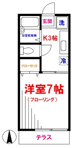 物件間取画像