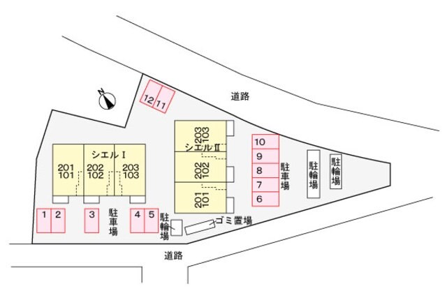 シエル２の物件内観写真