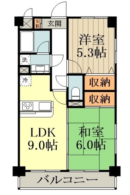ＹＭ花小金井の物件間取画像
