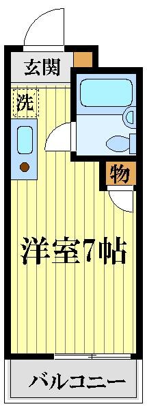 ジョイナス鷹の台の物件間取画像