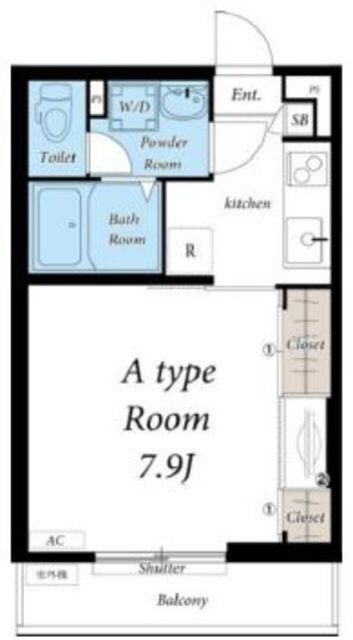 リブリ・L'ecrinの物件間取画像