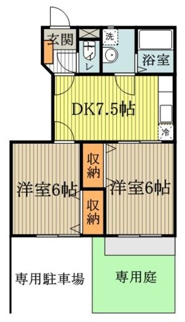 グレイスフルハウスの物件間取画像