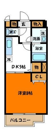 フォレスト光の物件間取画像