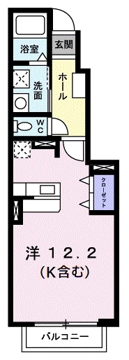 アイ　フラットの物件間取画像