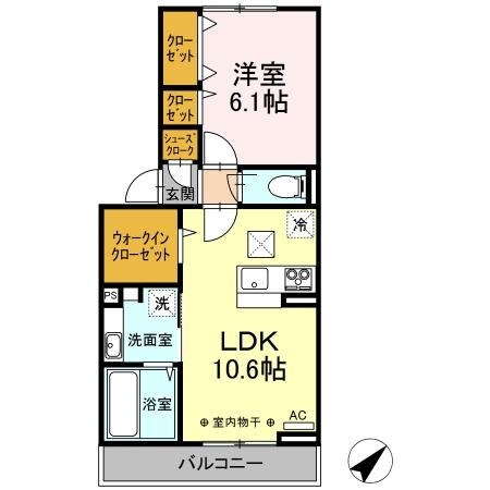 トリア　テュラーの物件間取画像