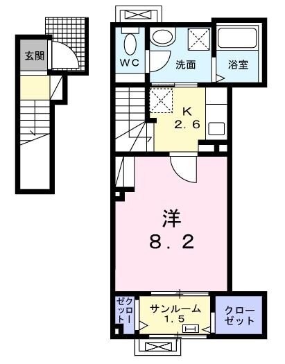 エルベート　Iの物件間取画像