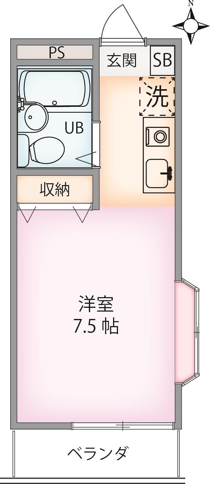 物件間取画像