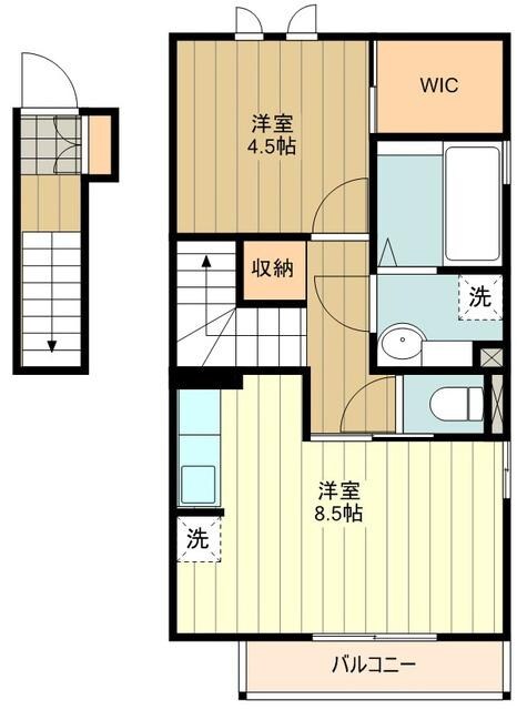 サウスタウンＨ・Ｔの物件間取画像