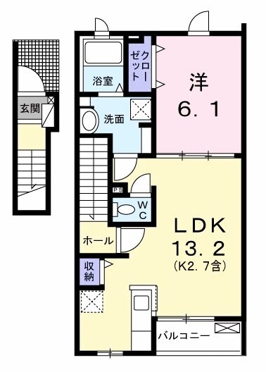 ティグレの物件間取画像