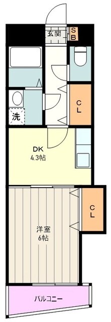 SERAPIS BEYの物件間取画像