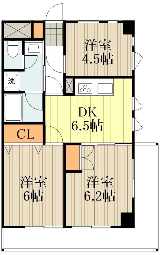 パストラルの物件間取画像