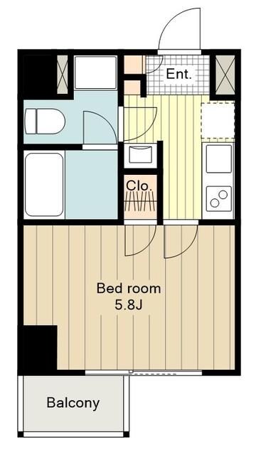 プレセダンヒルズ八王子の物件間取画像