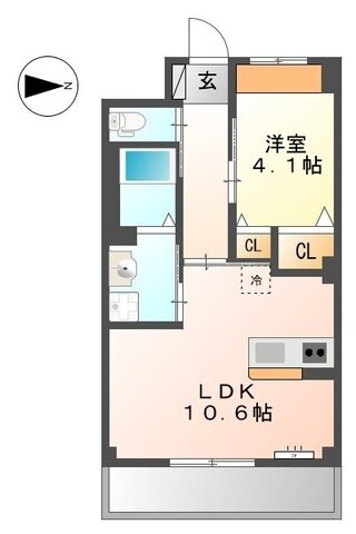 アルティアの物件間取画像