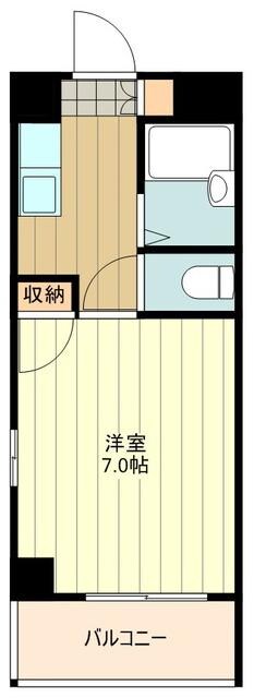 アクロス立川IIの物件間取画像