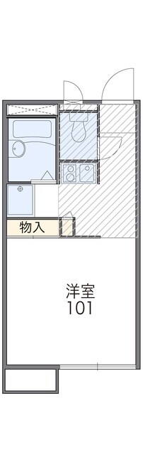 レオパレスエルドラードの物件間取画像