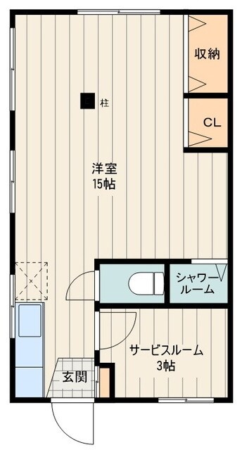 メゾン日野の物件間取画像