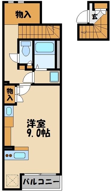 レオネクスト栄町記念公園の物件間取画像