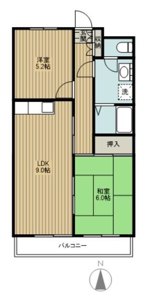 シティコープ鎌倉の物件間取画像