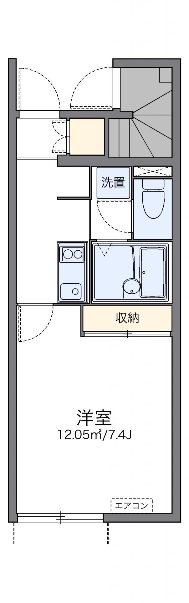 レオネクストサンモールの物件間取画像