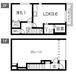 Cout Garden Ishihataの物件間取画像