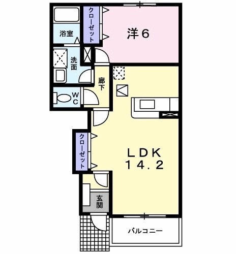 プレイヴァリーの物件間取画像