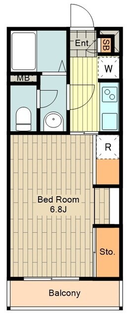 リブリ・リア コートの物件間取画像