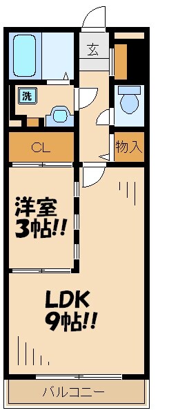 物件間取画像