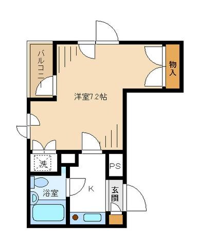 Ｇ・Ｓピエドラの物件間取画像