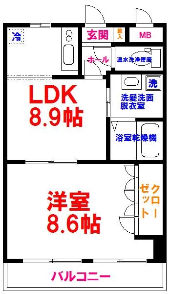 ルーエンハイムの物件間取画像