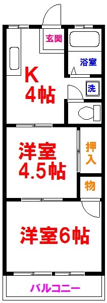 物件間取画像