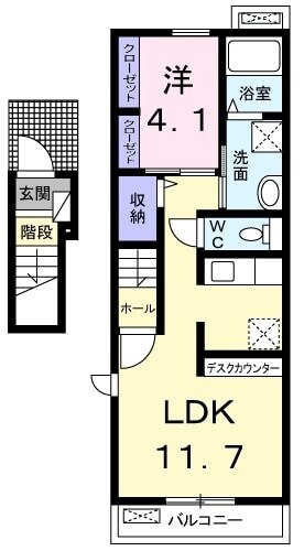 グランボナール秋川の物件間取画像