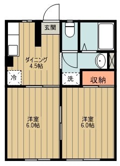 ストリームハイツの物件間取画像