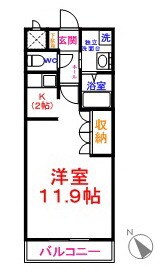 ラ・メゾン・Ｋの物件間取画像